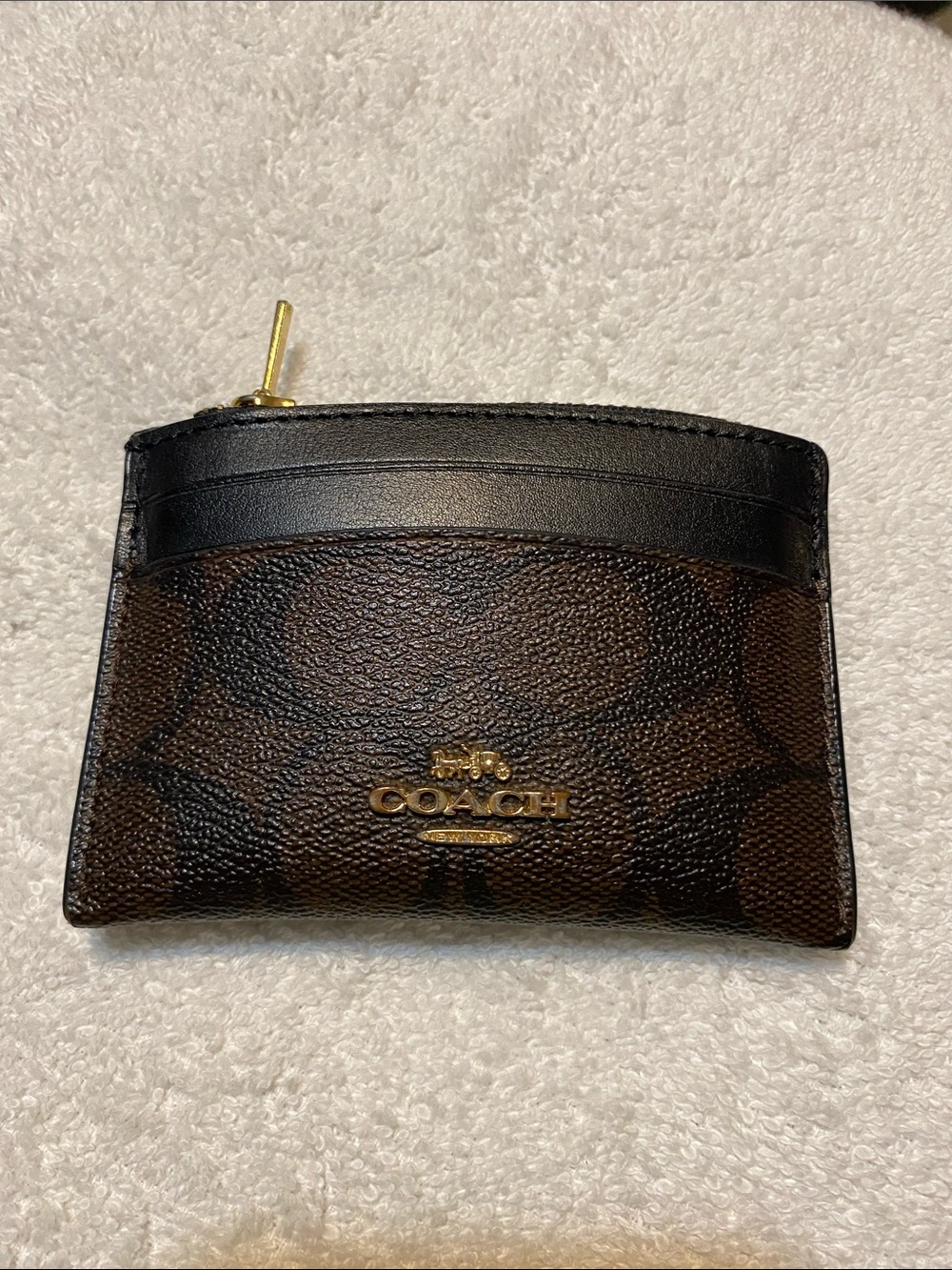 Coach Signature Card Holder